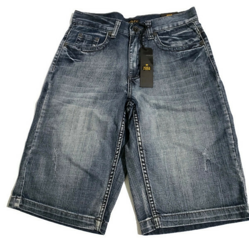 0813 Helix Denim Shorts